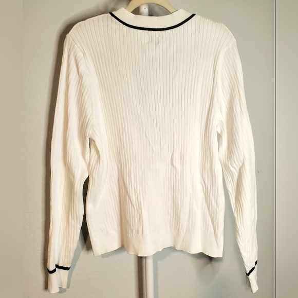 All In Motion Piped Button-Up Cardigan - Picture 2 of 7